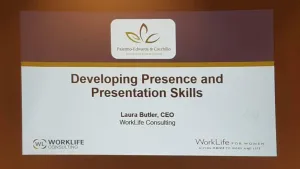 Developing Presense and Presentation Skills